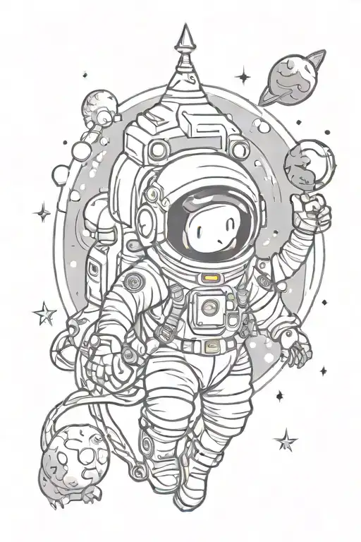 Chtulu In Space Theme