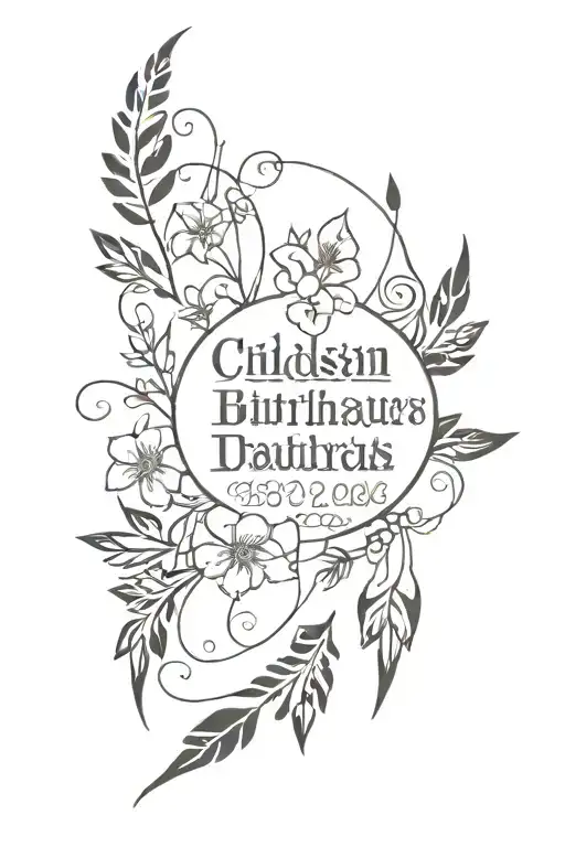 Children Names And Birthdates