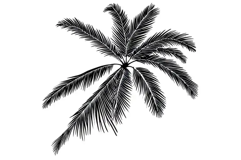 Palm Tree Branch
