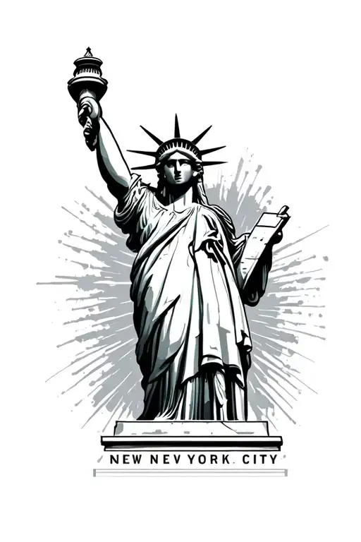New York City Statue Of Liberty