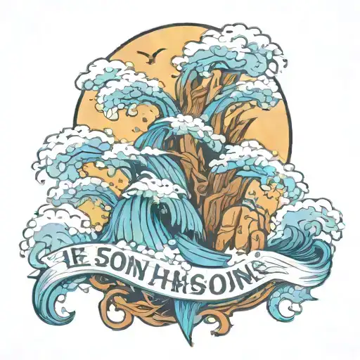 Ocean Rip Son Feather