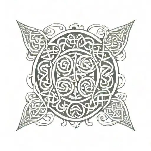 Celtic Design Kids Names Incorporated