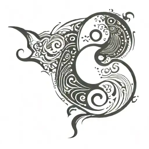 Yin Yang Gemini Sign