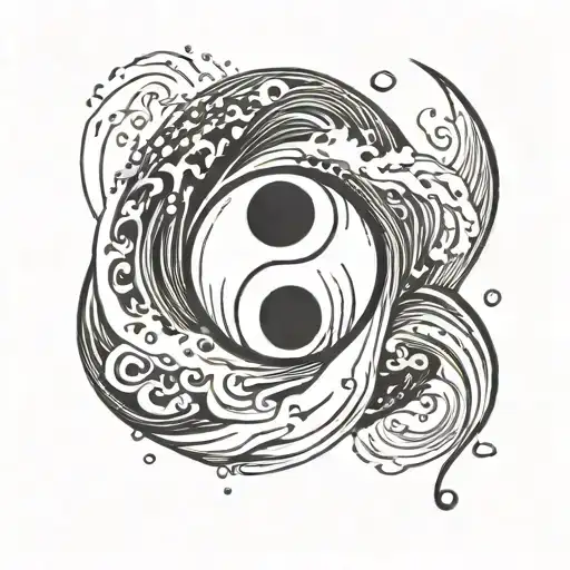 Ying Yang And The Element Of Water