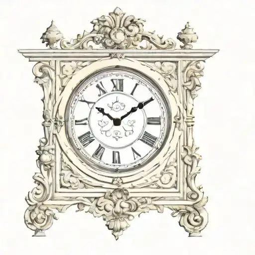 Wall Antique Clock