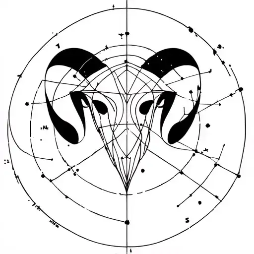 Aries Constellation Map