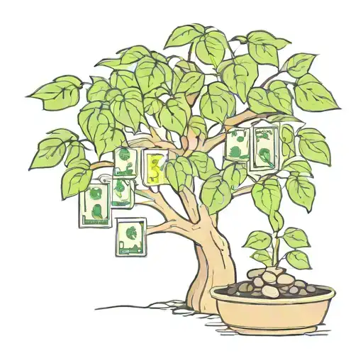 Sankes And Money Tree Growing