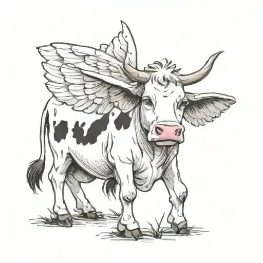 Cow With Wings