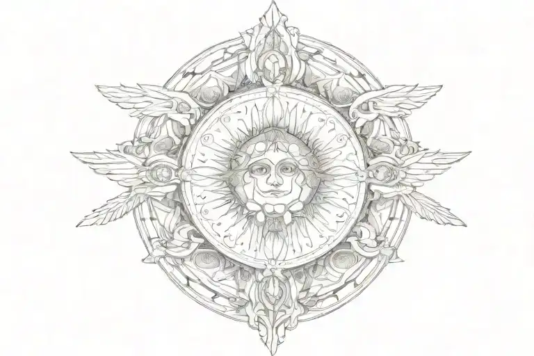 Seraphim Angel Symmetrical Eyes