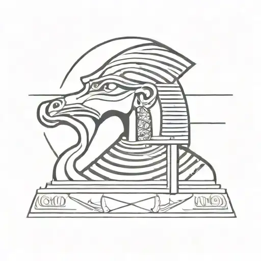 Egyptian God Ra Tatoo