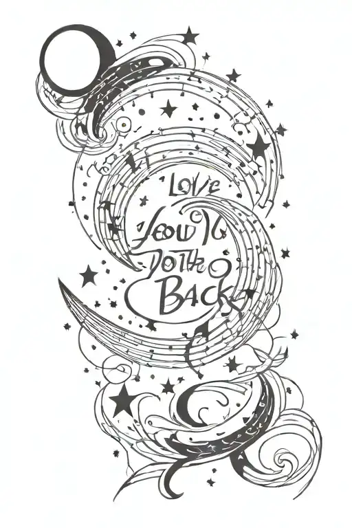 I Love You To The Moon And Back