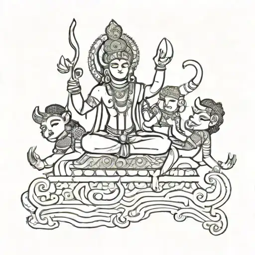 Script From Indian Mythology About Life