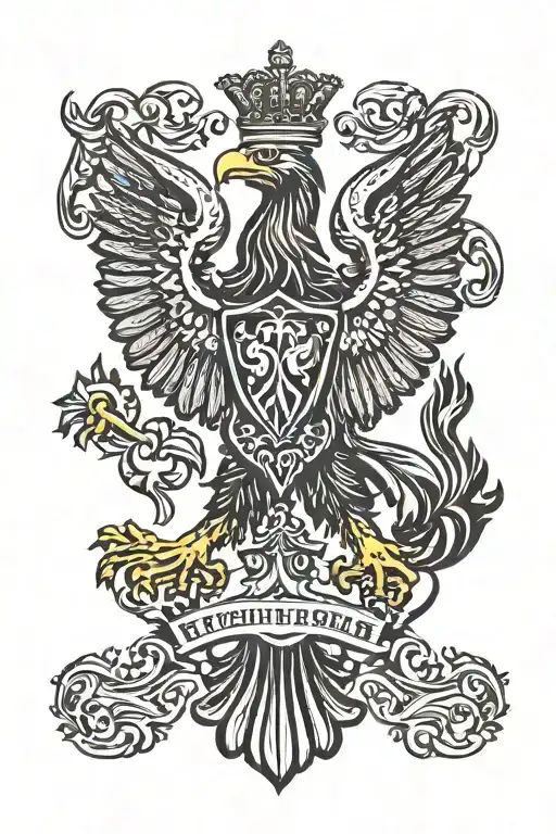 Regal Eagle Coat Of Arms