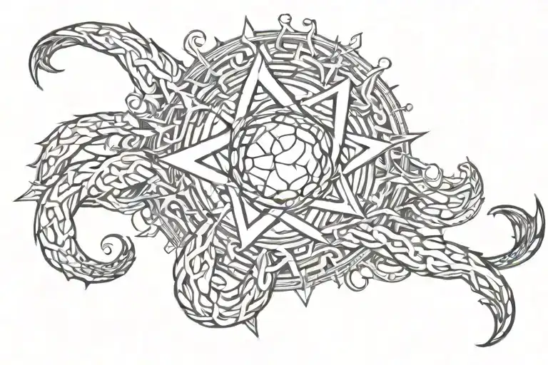 Cancer Star Sign Intertwined