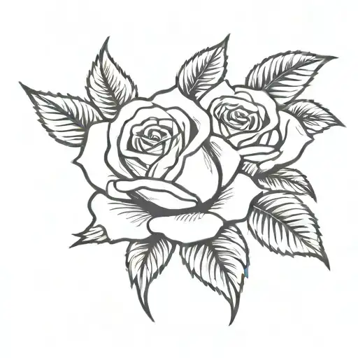Rose Tattoo Inspired By The Band Chase Atlantic