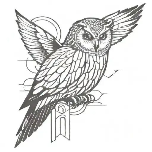 Owl And Church