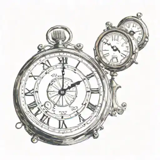 Old School Clock Face