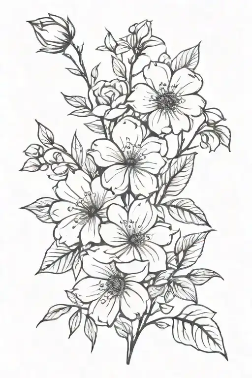 Bible Verse With Flowers