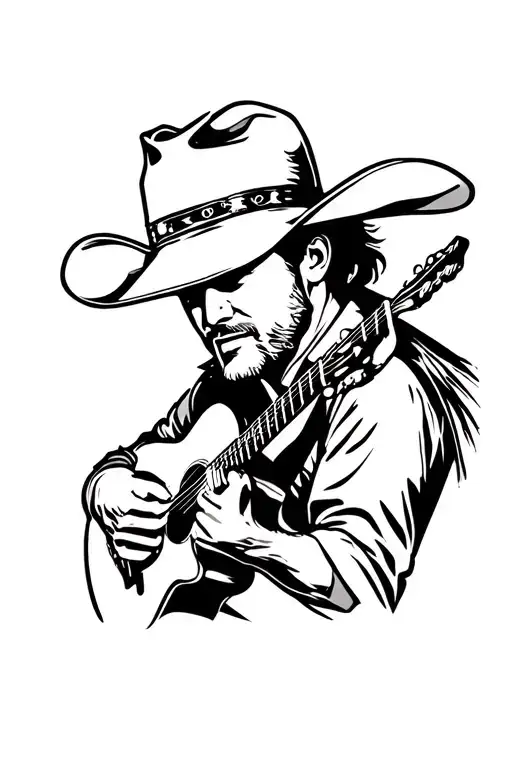 Country Music Cowboy Country Side