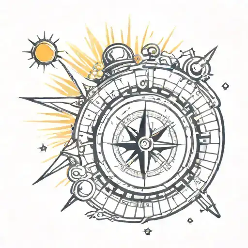 Sunshine On A Compass And A Planet