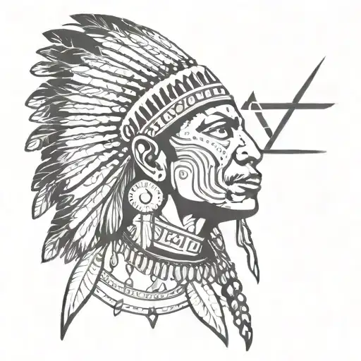 American Indian African Libra