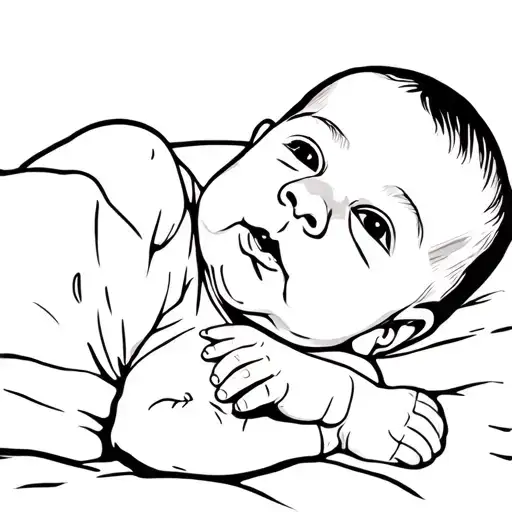 A Baby With A Tracheostomy