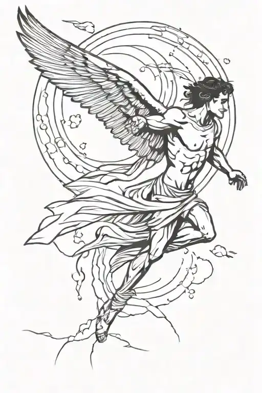 Icarus Falling From Sky