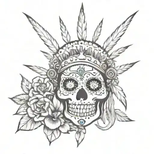 Day Of The Dead Native American Traditional