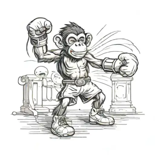 Boxing Monkey