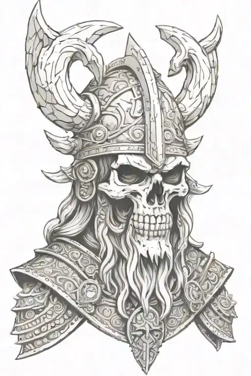 Viking Skull Warrior