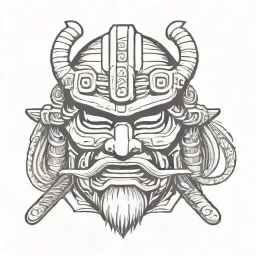 Samurai Mask