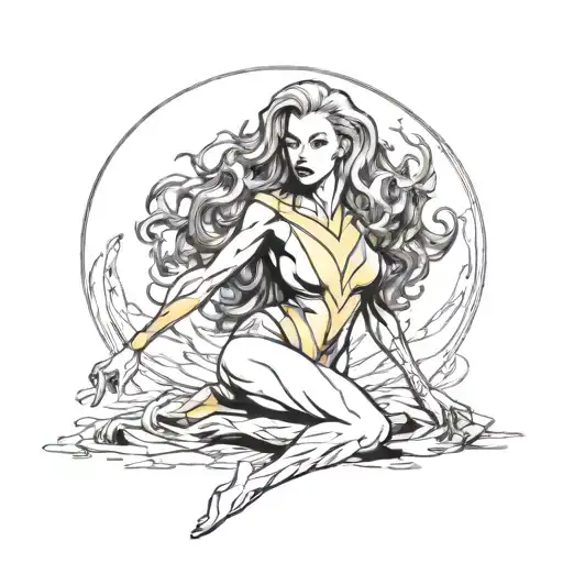 Dark Phoenix Sexy Woman