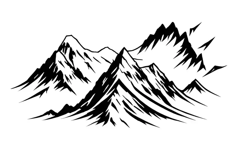 Bulut Lightning And Mountain