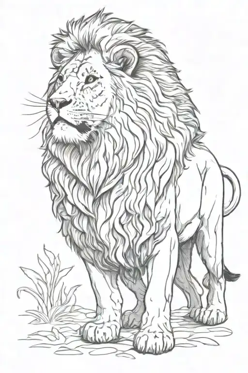 Male Lion