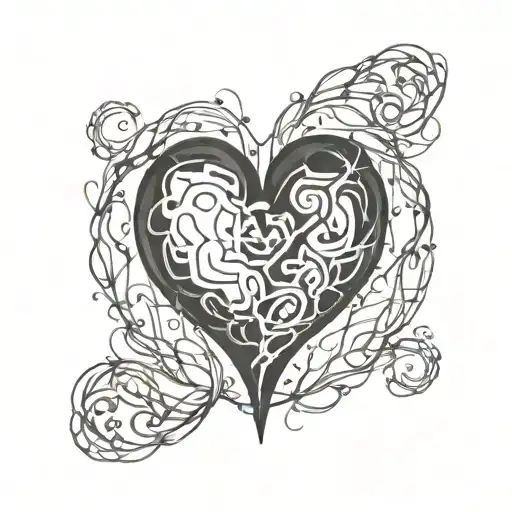 Black Heart Cold Heart Intertwined