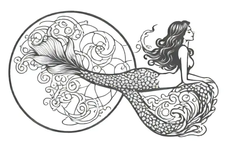 Mermaid Full Moon