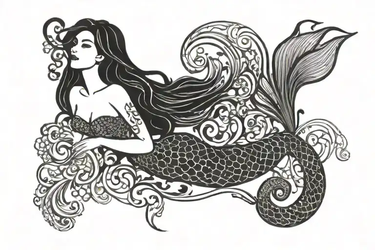 Mermaid Full Moon