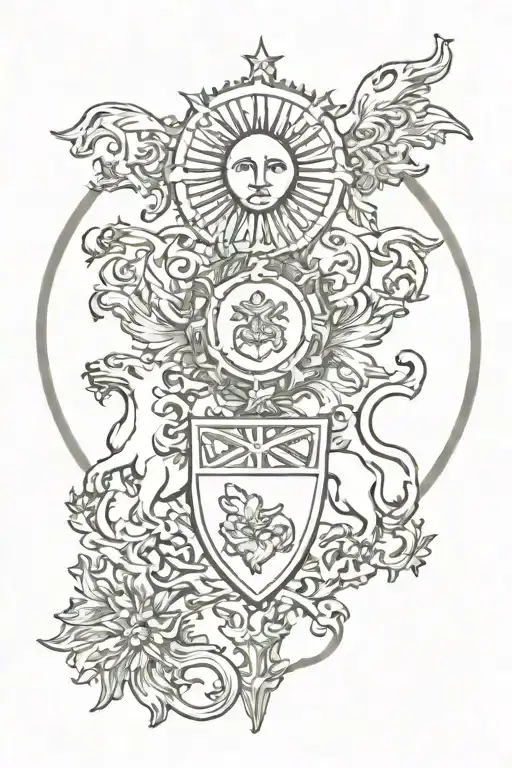 Sun In Heraldry