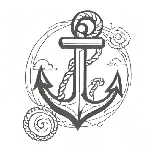 An Anchor Initial R