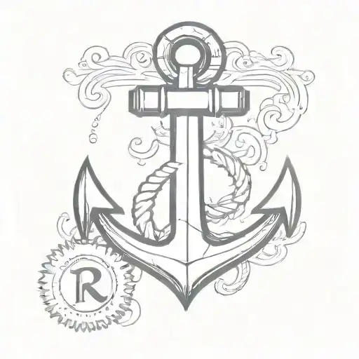 An Anchor Initial R