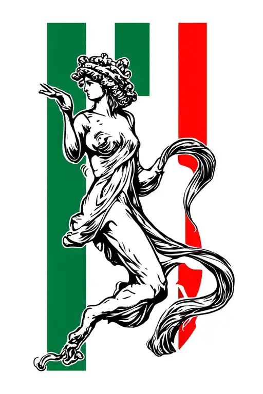 Italian Flag Colors