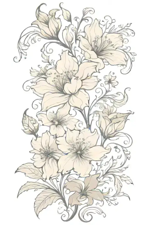 Fantasy Flowers Vintage