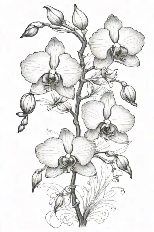 Orchid Dark Fantasy Animal