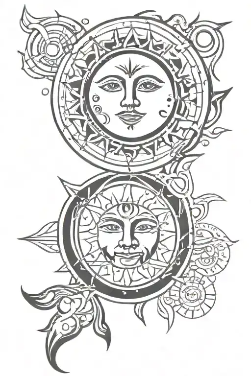 Moon And Sun