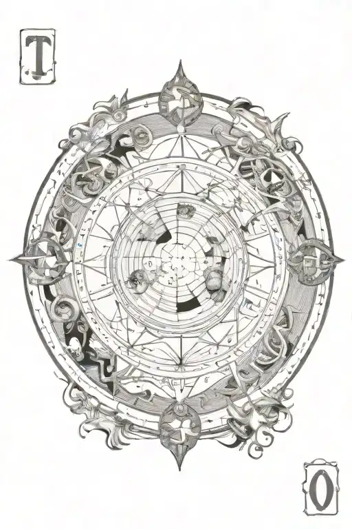 Tarot Card The World Detail