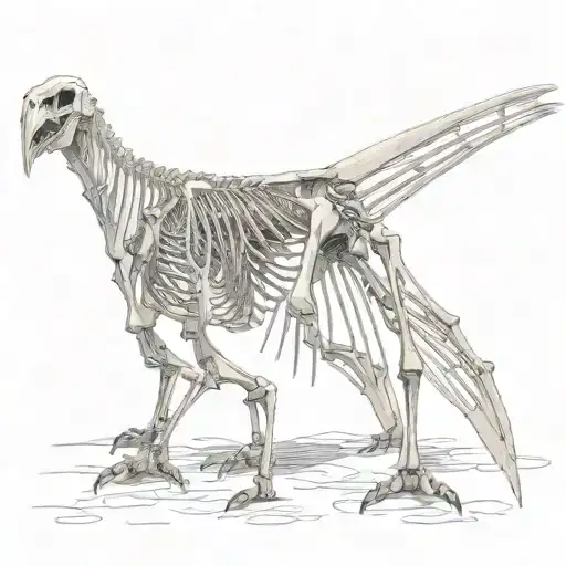 Pterodactyl Skeleton