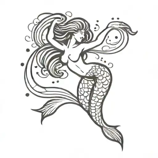 Dancing Mermaid