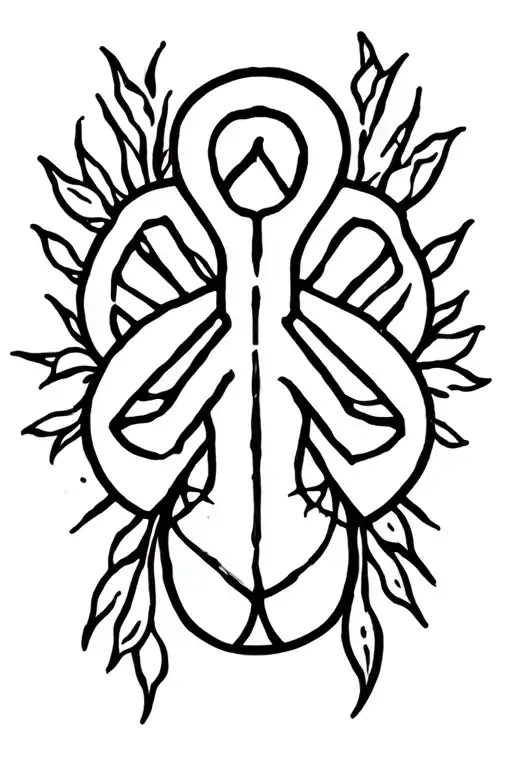 Peace Spiritual Adventure Themed Tattoo Design Inspired