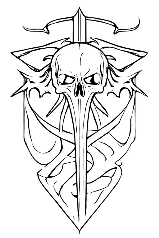 Deaths Scyth Drawn