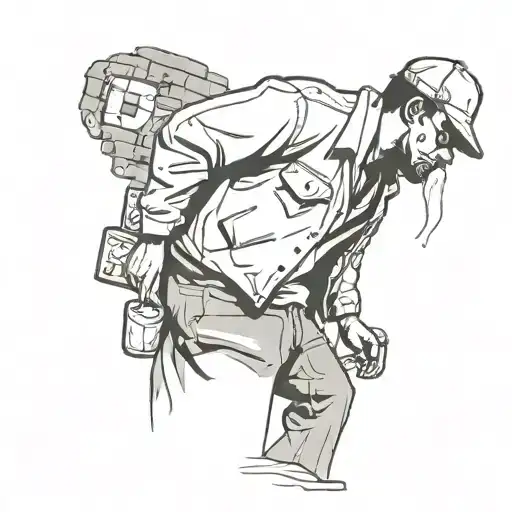 A Drug Dealer In Dark Alley